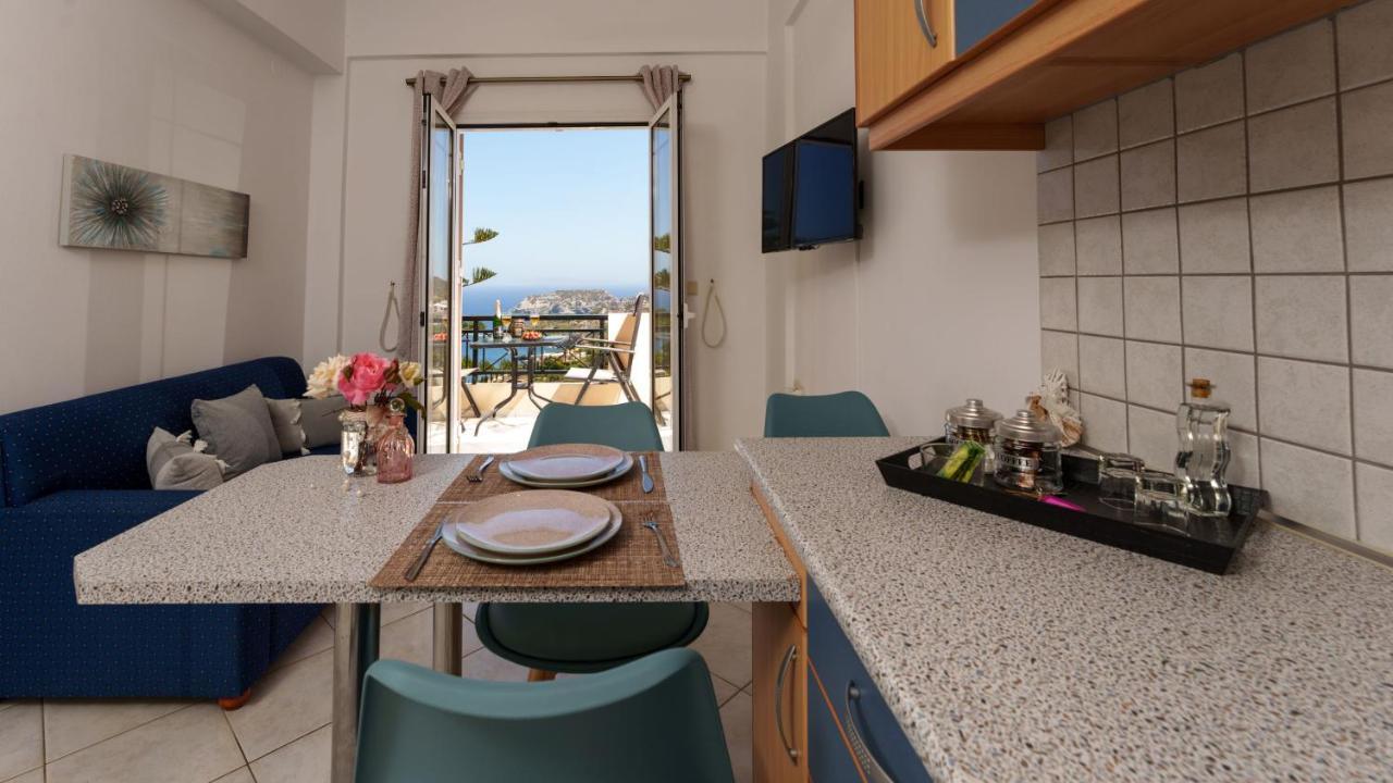 Fnk Apartments With Sea View Agia Pelagia Dış mekan fotoğraf