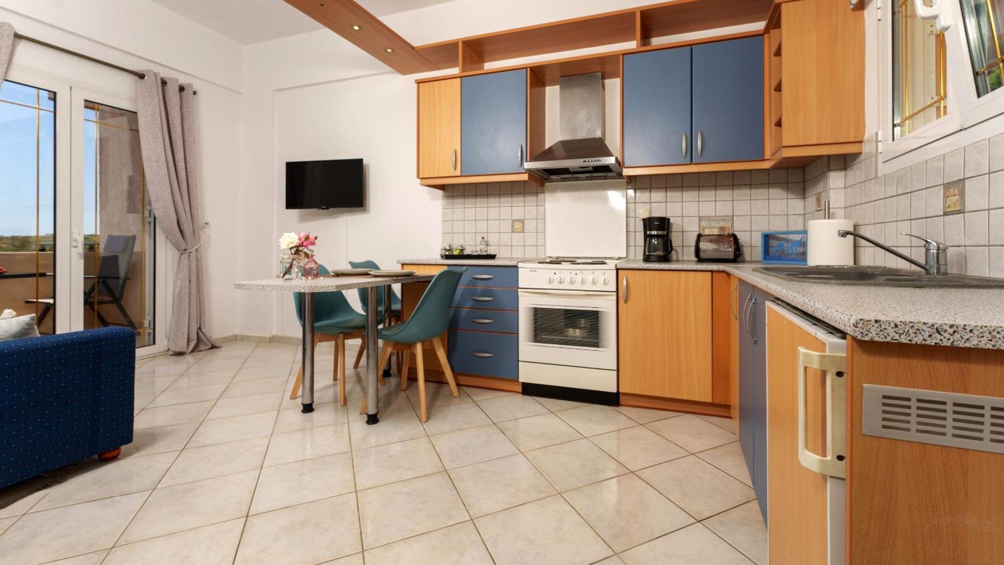 Fnk Apartments With Sea View Agia Pelagia Dış mekan fotoğraf