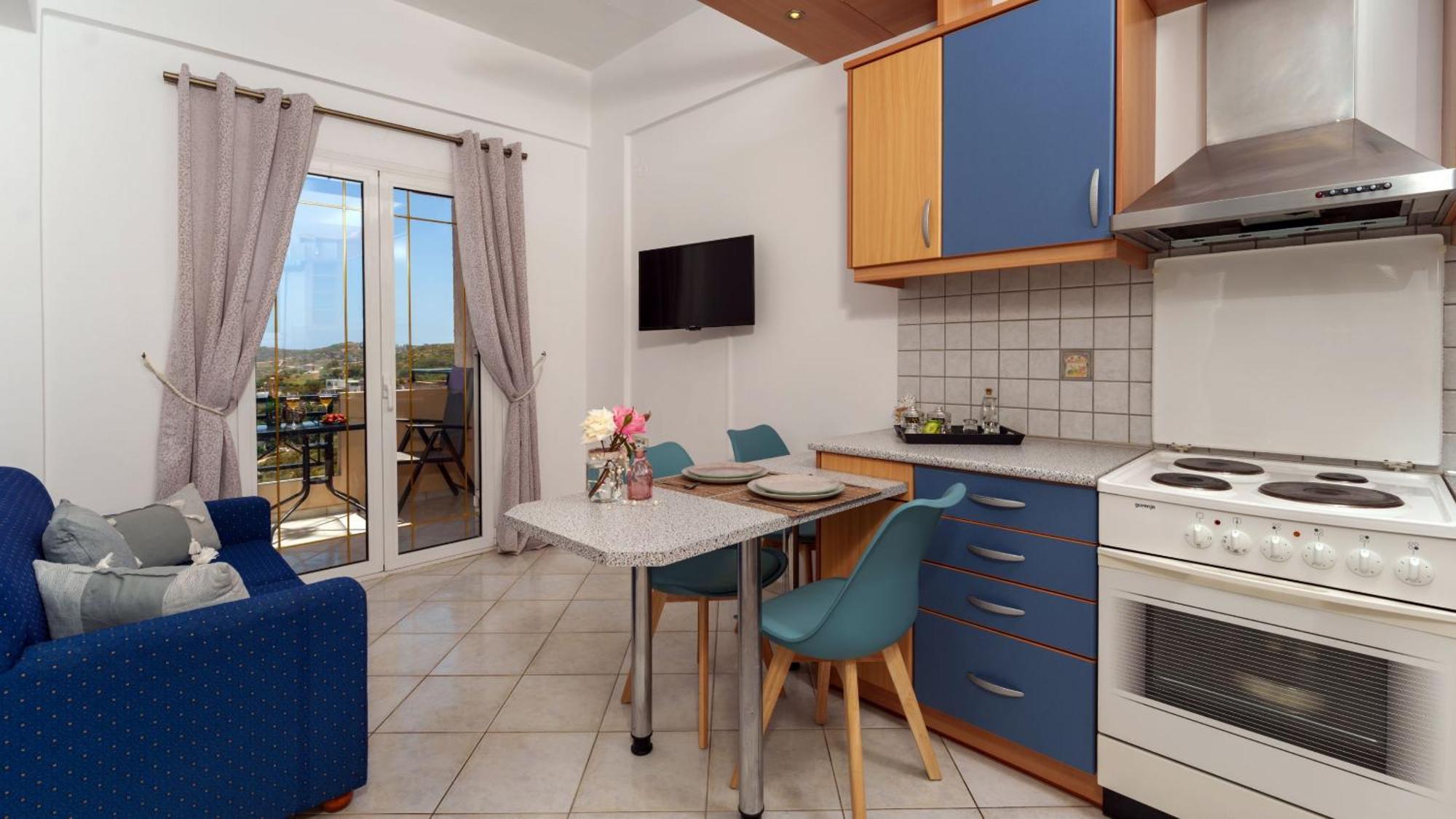 Fnk Apartments With Sea View Agia Pelagia Dış mekan fotoğraf