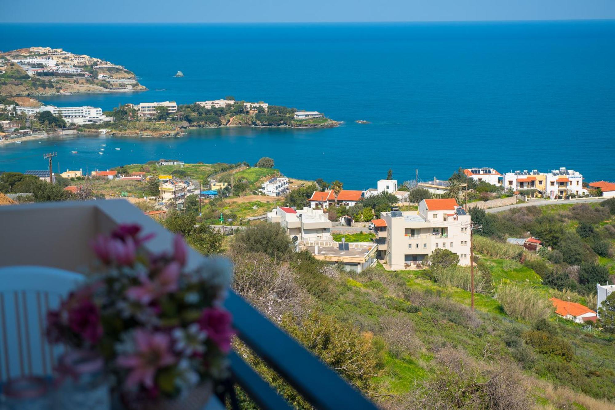 Fnk Apartments With Sea View Agia Pelagia Dış mekan fotoğraf